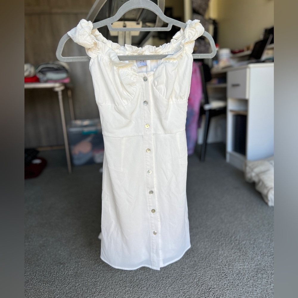 🌟princess polly white dress🌟